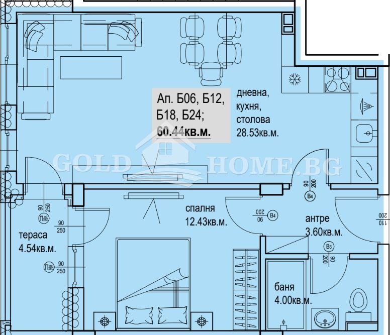 Na prodej  1 ložnice Plovdiv , Karšijaka , 70 m2 | 60161923 - obraz [2]