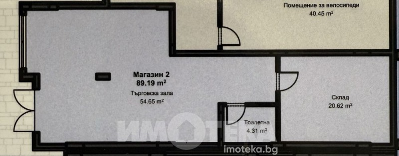 Продава МАГАЗИН в град Пловдив, Христо Смирненски - 103 кв.м / 299 000 € » 584 793.17 лв., ИМОТЕКА АД