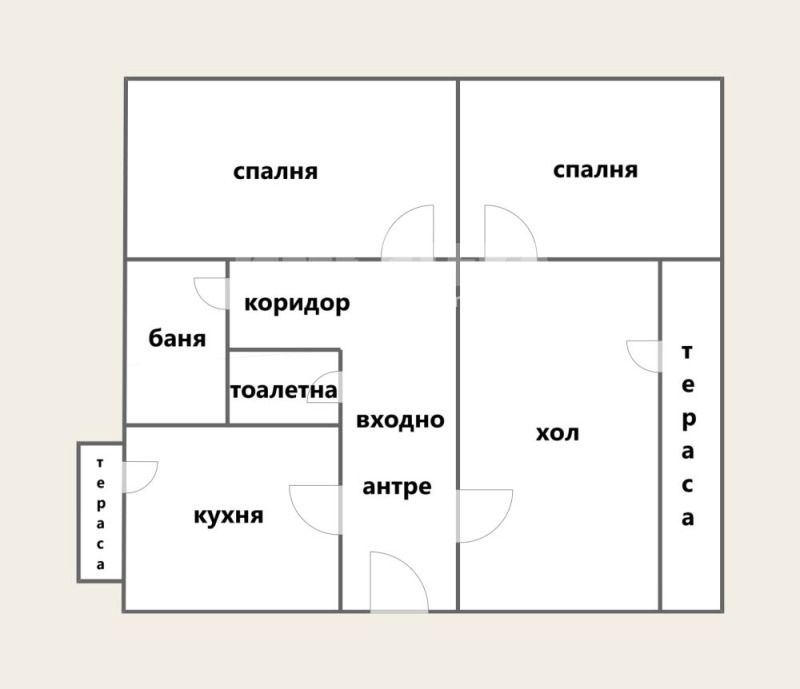 Продаја  2 спаваће собе Пловдив , Кјучук Париж , 82 м2 | 47734251