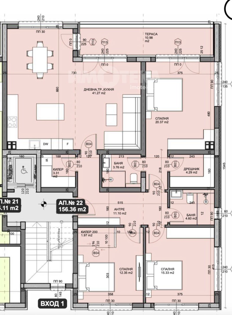 Till salu  3+ sovrum Varna , Galata , 177 kvm | 51761183 - bild [2]
