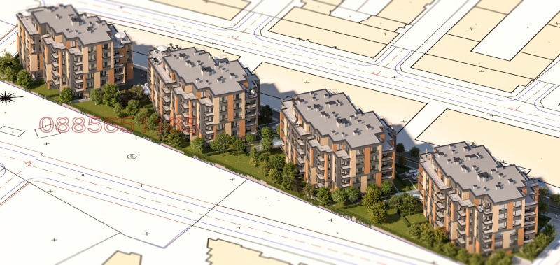 Na prodej  1 ložnice Sofia , Manastirski livadi , 57 m2 | 39441429