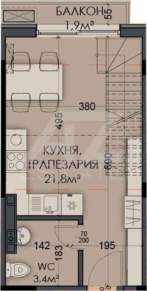 Til salg  Maisonette Varna , Vinitsa , 132 kvm | 46359164 - billede [8]