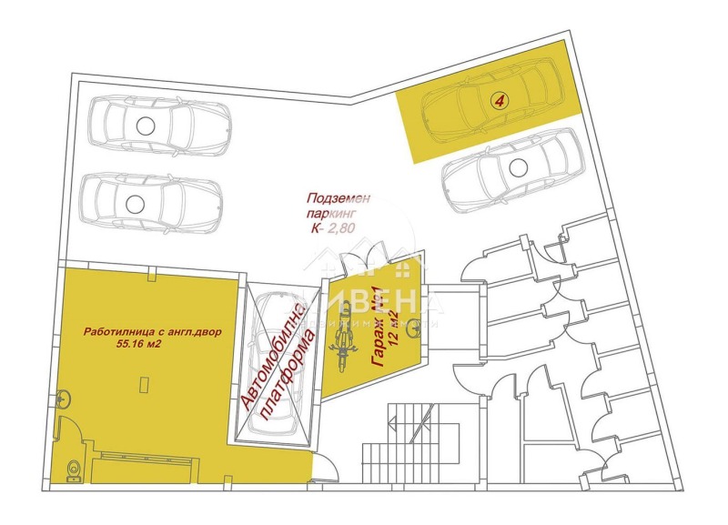 Na prodej  Kancelář Varna , Pogrebi , 55 m2 | 68639938 - obraz [3]