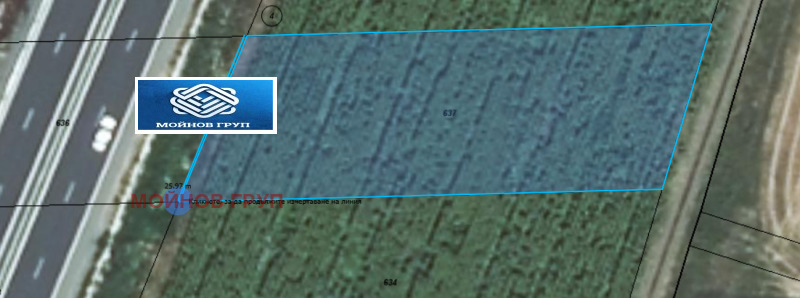 Till salu  Komplott region Burgas , Pomorie , 1632 kvm | 62439702 - bild [8]