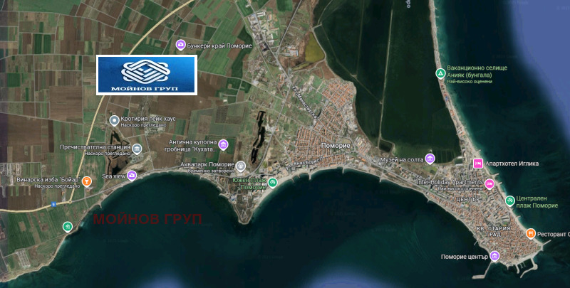 Till salu  Komplott region Burgas , Pomorie , 1632 kvm | 62439702 - bild [4]