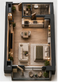 Продава 1-СТАЕН, град Бургас, Братя Миладинови • 64800 € • 69646527 1