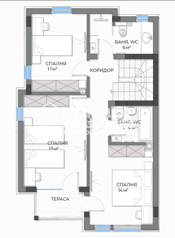 À venda  Casa região Plovdiv , Markovo , 165 m² | 58707277 - imagem [4]