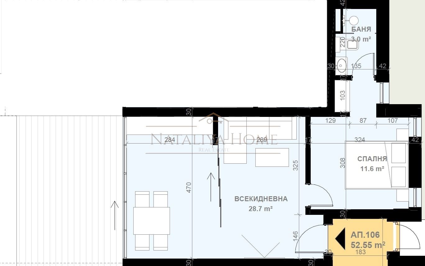 Продава 2-СТАЕН, гр. Свети Влас, област Бургас, снимка 2 - Апартаменти - 53693440
