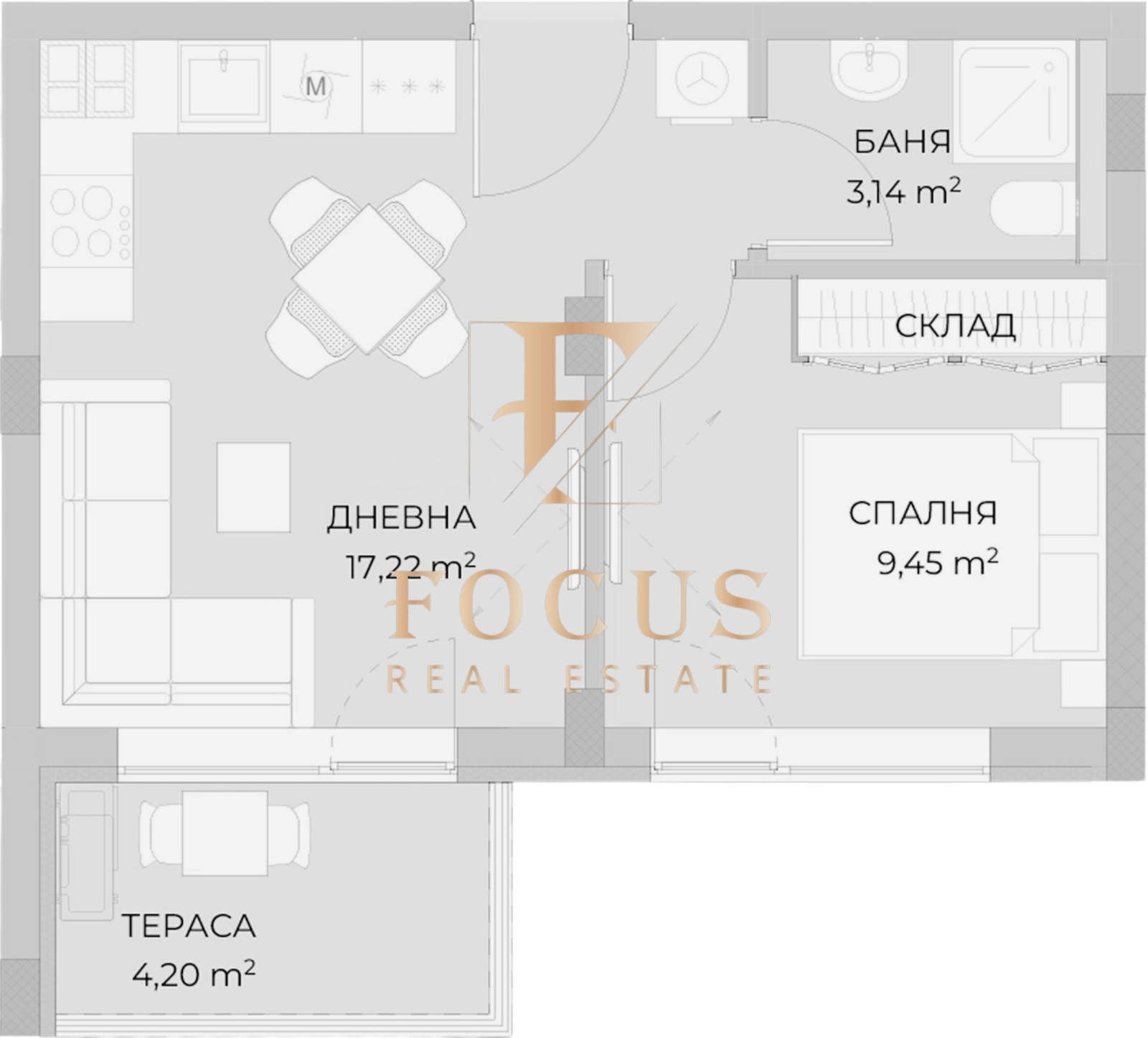 Продава 2-СТАЕН, гр. Пловдив, Остромила, снимка 2 - Апартаменти - 53957030