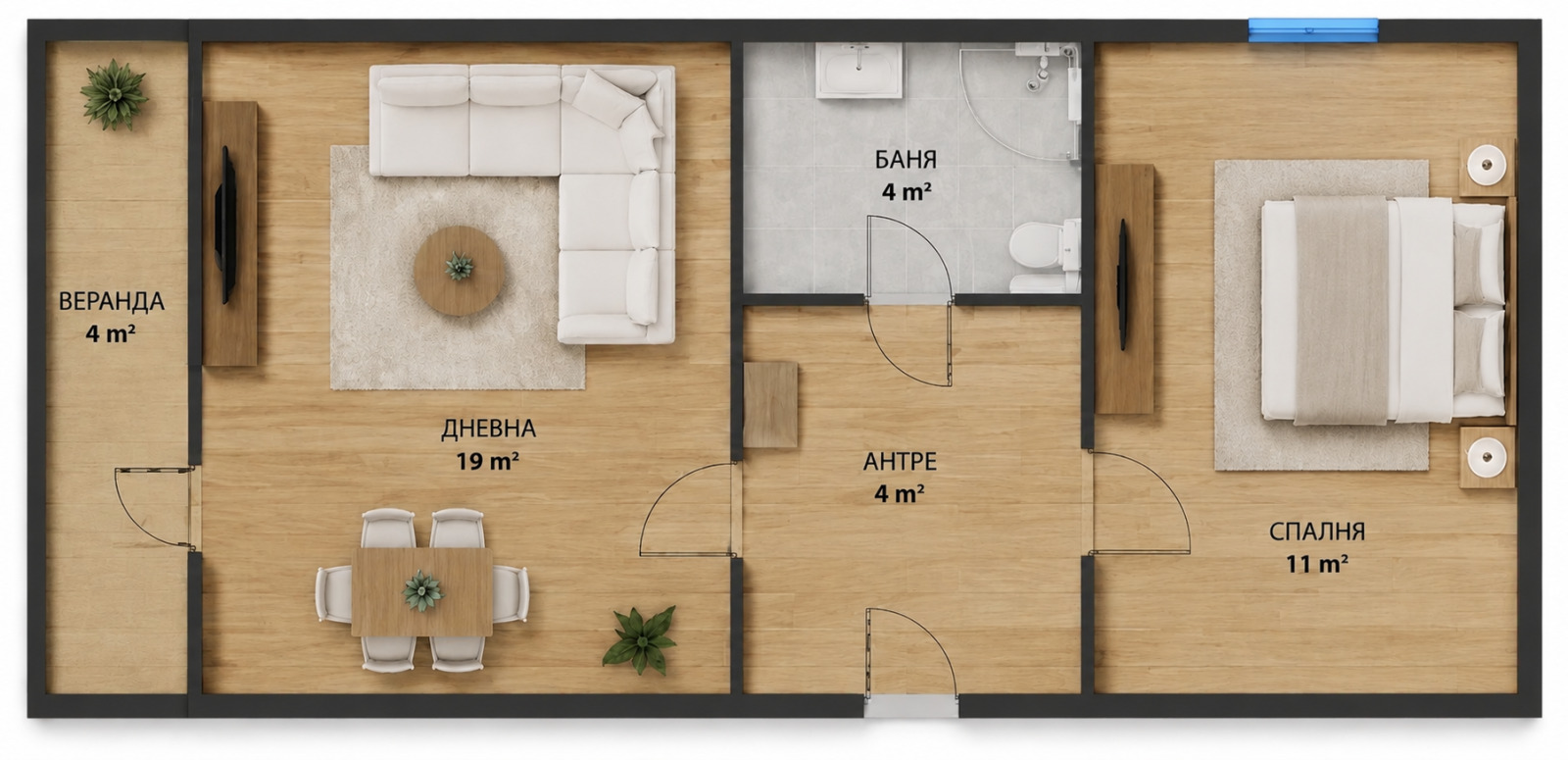 Продава 2-СТАЕН, гр. Варна, м-т Пчелина