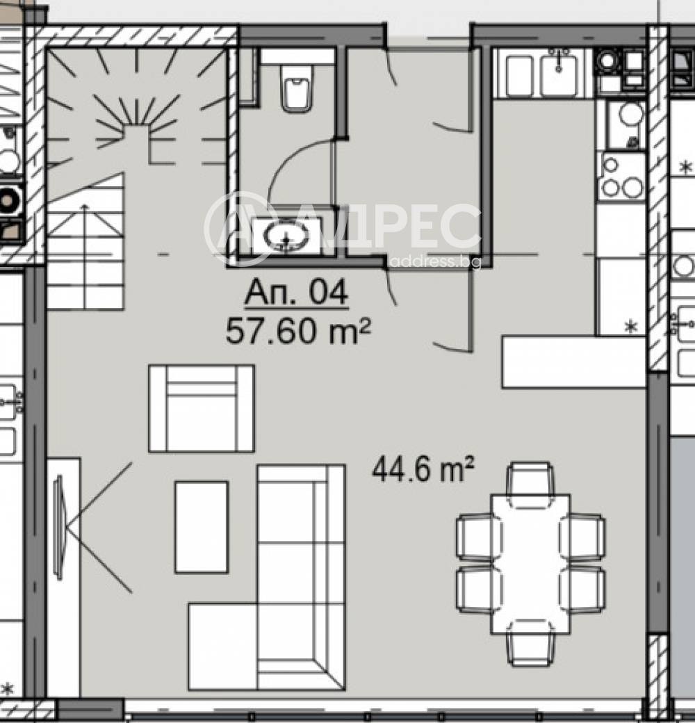 Продава 3-СТАЕН, гр. София, Кръстова вада, снимка 3 - Апартаменти - 54110711