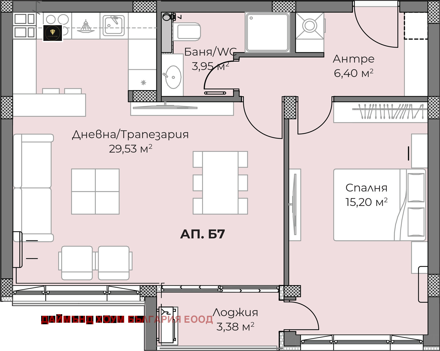 Продава 2-СТАЕН, гр. Пловдив, Христо Смирненски, снимка 2 - Апартаменти - 53824946