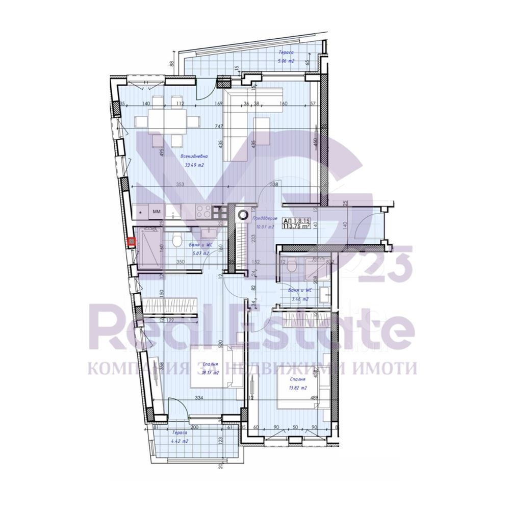 Продава 3-СТАЕН, гр. Пловдив, Кършияка, снимка 2 - Апартаменти - 53021310
