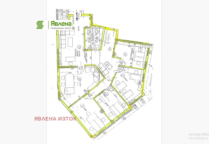 En venta  3 dormitorios Sofia , Iztok , 169 metros cuadrados | 95372732 - imagen [8]