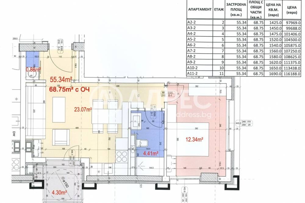 Продава 2-СТАЕН, гр. Бургас, Славейков, снимка 2 - Апартаменти - 55300776