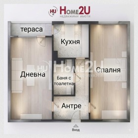 Продава  2-стаен, град София