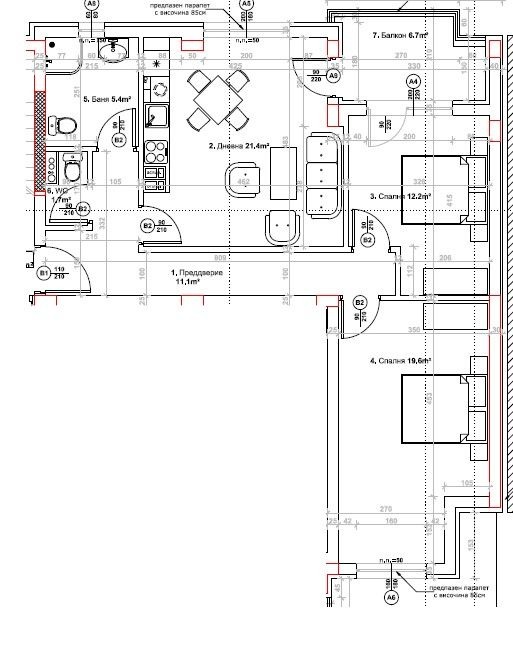 Продава 3-СТАЕН, гр. Пловдив, Кючук Париж