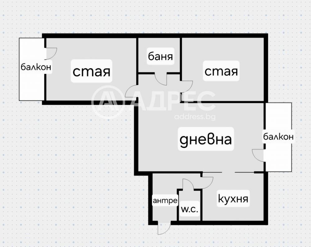 Продава 3-СТАЕН, гр. София, Оборище, снимка 4 - Апартаменти - 56625370