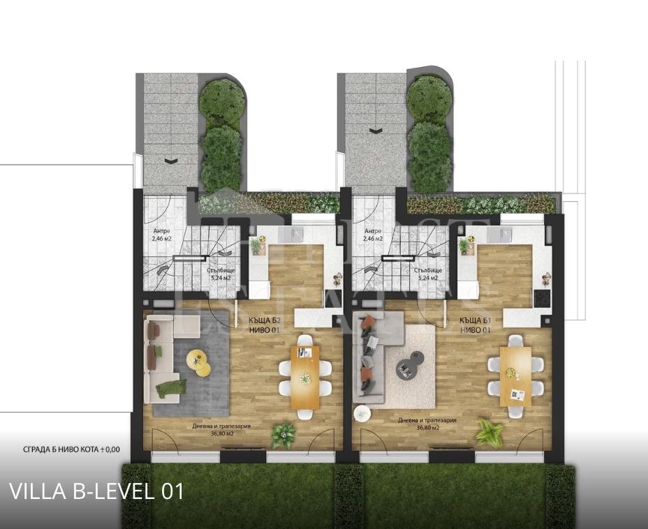 Продава КЪЩА, гр. София, Бояна, снимка 16 - Къщи - 55096492