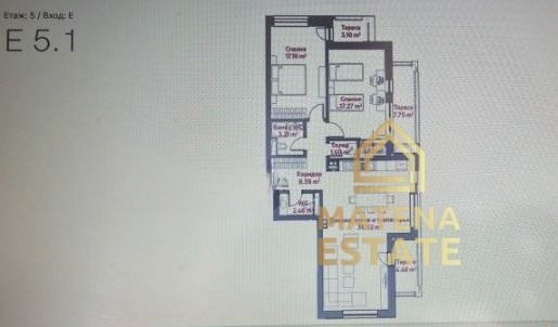 Продава 3-СТАЕН, гр. София, Зона Б-5, снимка 2 - Aпартаменти - 47255947