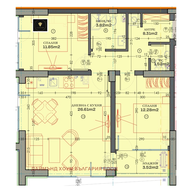 Продава 3-СТАЕН, гр. Пловдив, Тракия, снимка 2 - Aпартаменти - 47787172