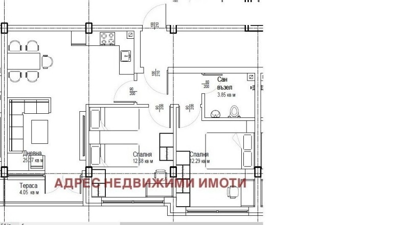 Продава  3-стаен град Стара Загора , Железник - център , 84 кв.м | 17237830 - изображение [2]