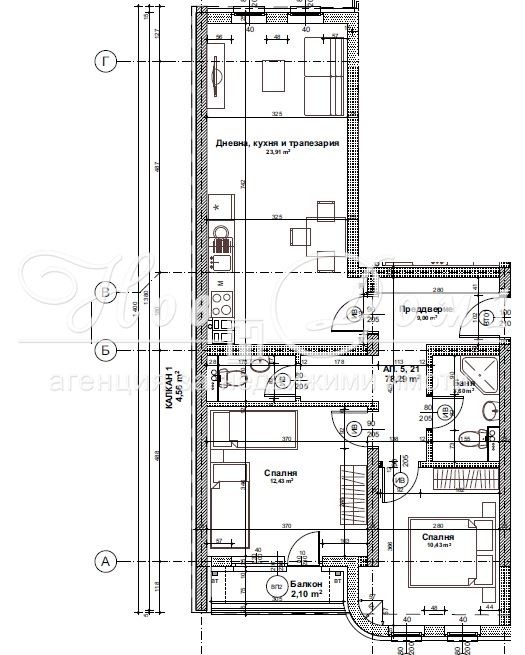 Продава 3-СТАЕН, гр. София, Сердика, снимка 3 - Апартаменти - 54426646