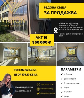 Продава къща град София в.з.Малинова долина - [1] 