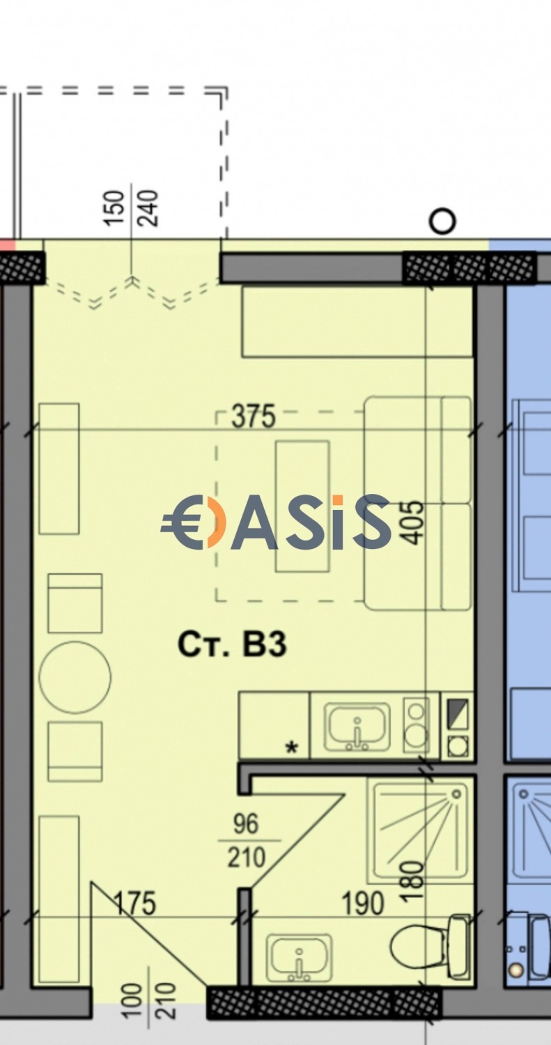 Продава 1-СТАЕН, гр. Несебър, област Бургас, снимка 2 - Апартаменти - 53136937