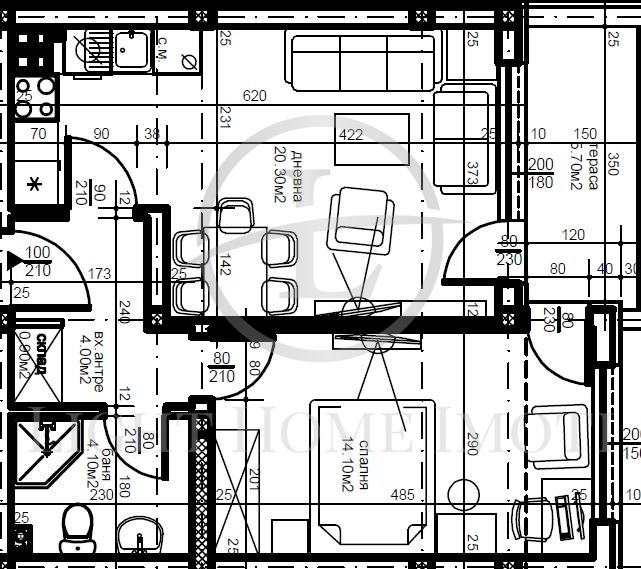 Продава 2-СТАЕН, гр. Пловдив, Кючук Париж, снимка 9 - Апартаменти - 56307994