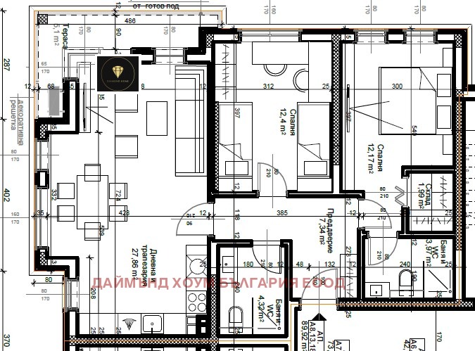 Продава 3-СТАЕН, гр. Пловдив, Остромила, снимка 2 - Aпартаменти - 48686145