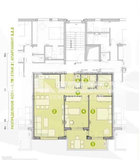 Продава 3-СТАЕН, гр. Пловдив, Тракия, снимка 2 - Апартаменти - 53198711