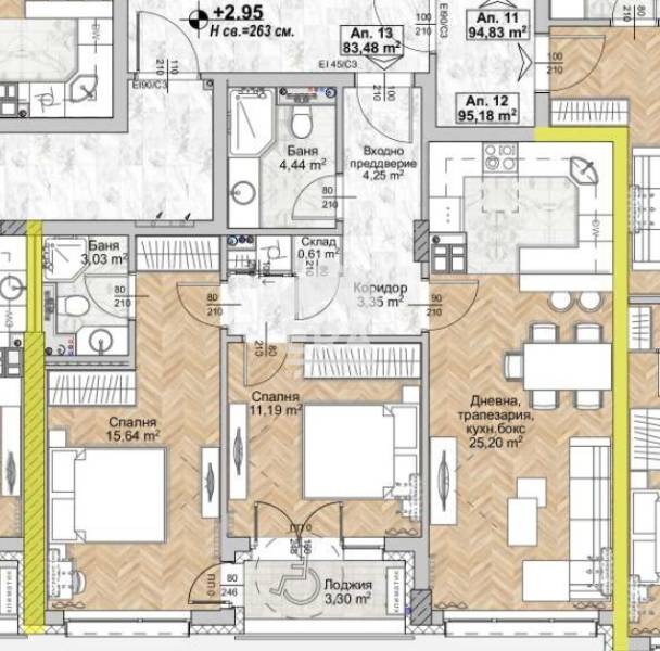 Продава 3-СТАЕН, гр. София, Люлин 8, снимка 4 - Апартаменти - 53285319