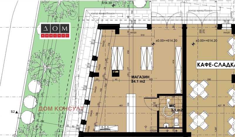Продава МАГАЗИН, гр. София, Кръстова вада, снимка 2 - Магазини - 52153674