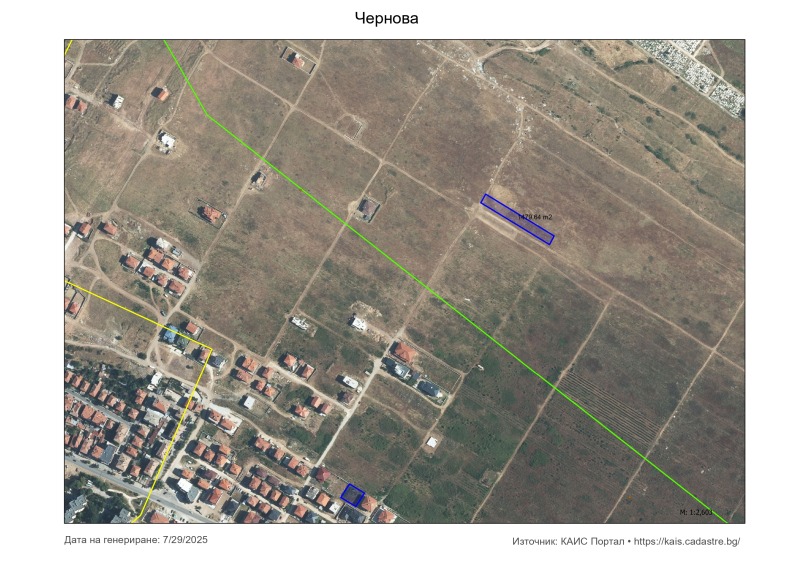Продава ПАРЦЕЛ в област Пловдив, гр. Асеновград - 1440 кв.м / 73 700 € » 144 144.67 лв., ИМОТНА ТОЧКА - АСЕНОВГРАД