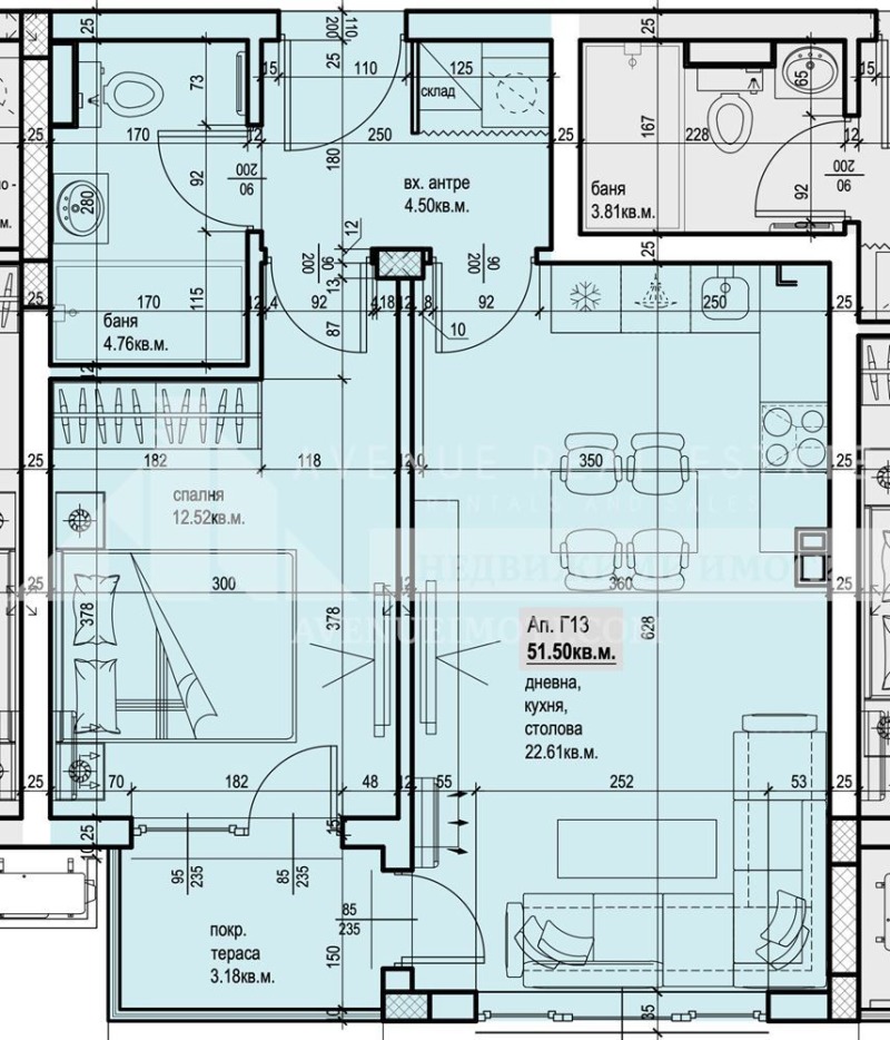 Продава  2-стаен град Пловдив , Южен , 65 кв.м | 29919672 - изображение [6]