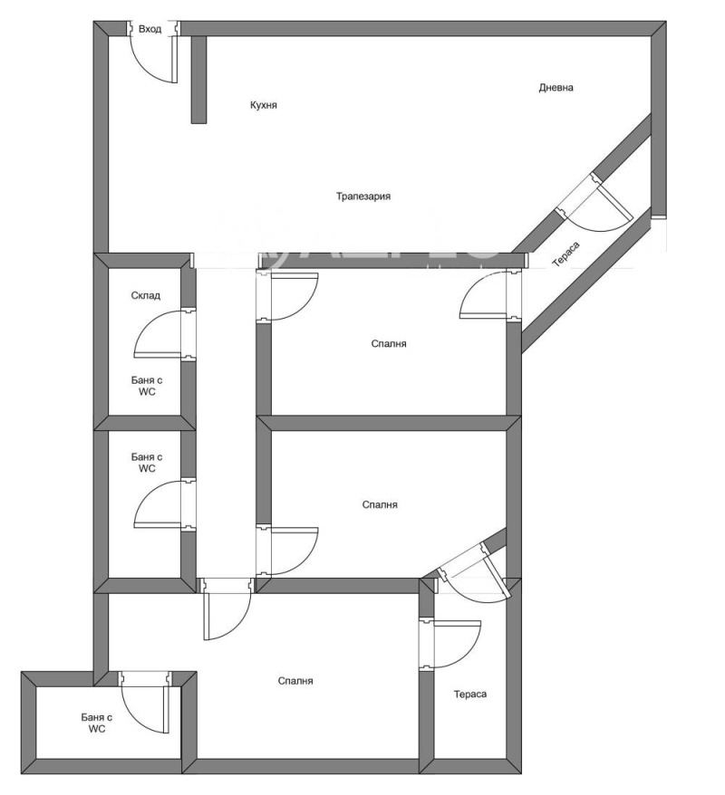 Продава МНОГОСТАЕН, гр. София, Кръстова вада, снимка 5 - Апартаменти - 53428939