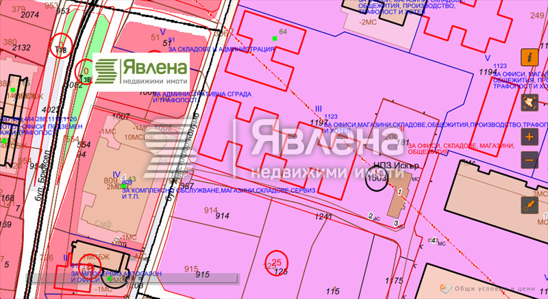 Til salgs  Plott Sofia , NPZ Iskar , 3483 kvm | 29392448 - bilde [3]