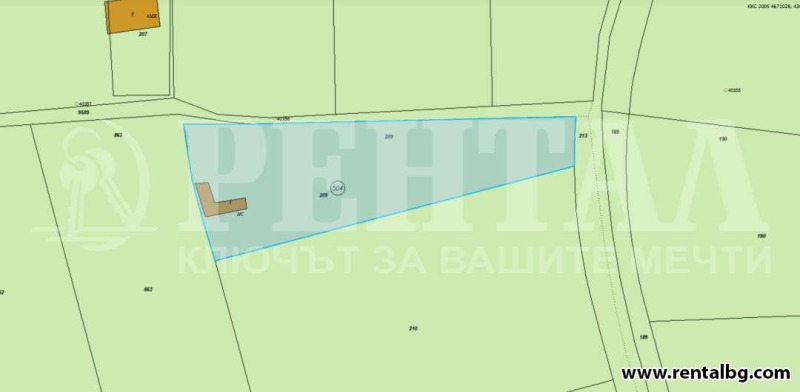Til salgs  Plott Plovdiv , Tsentar , 1950 kvm | 24274910 - bilde [3]