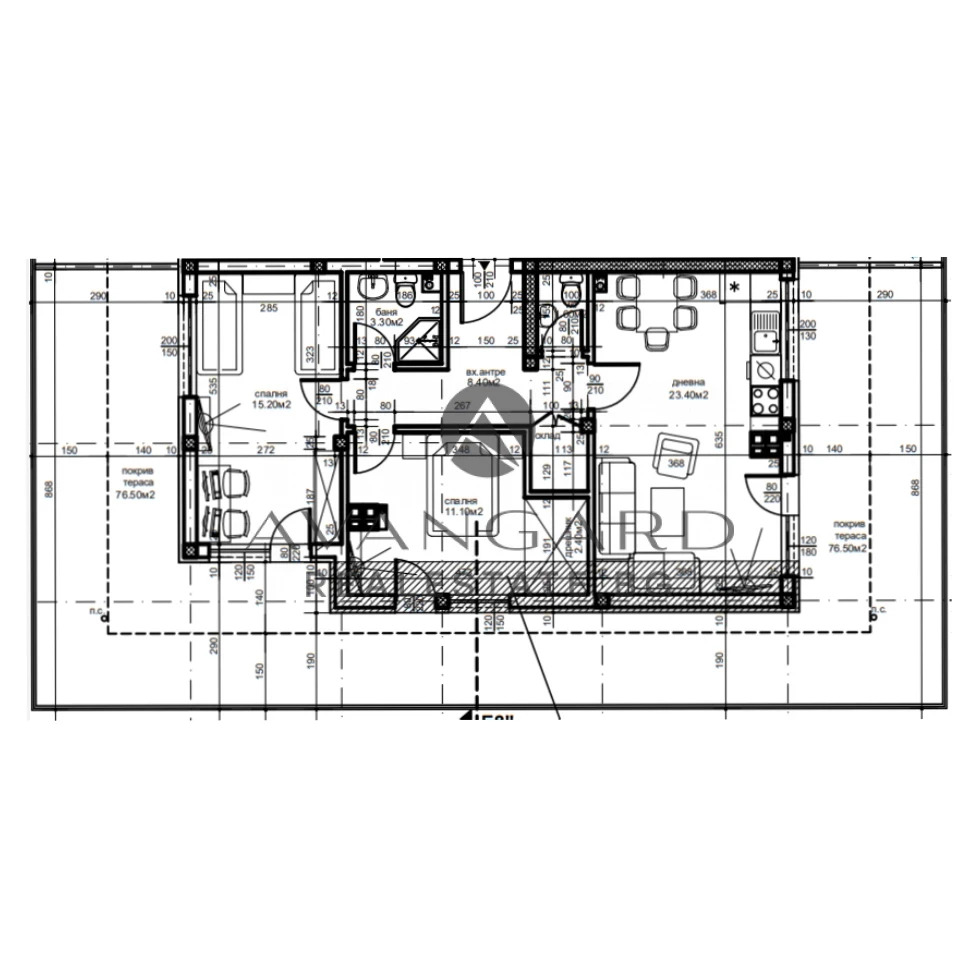 Продава 3-СТАЕН, гр. Пловдив, Кючук Париж, снимка 2 - Апартаменти - 42838083