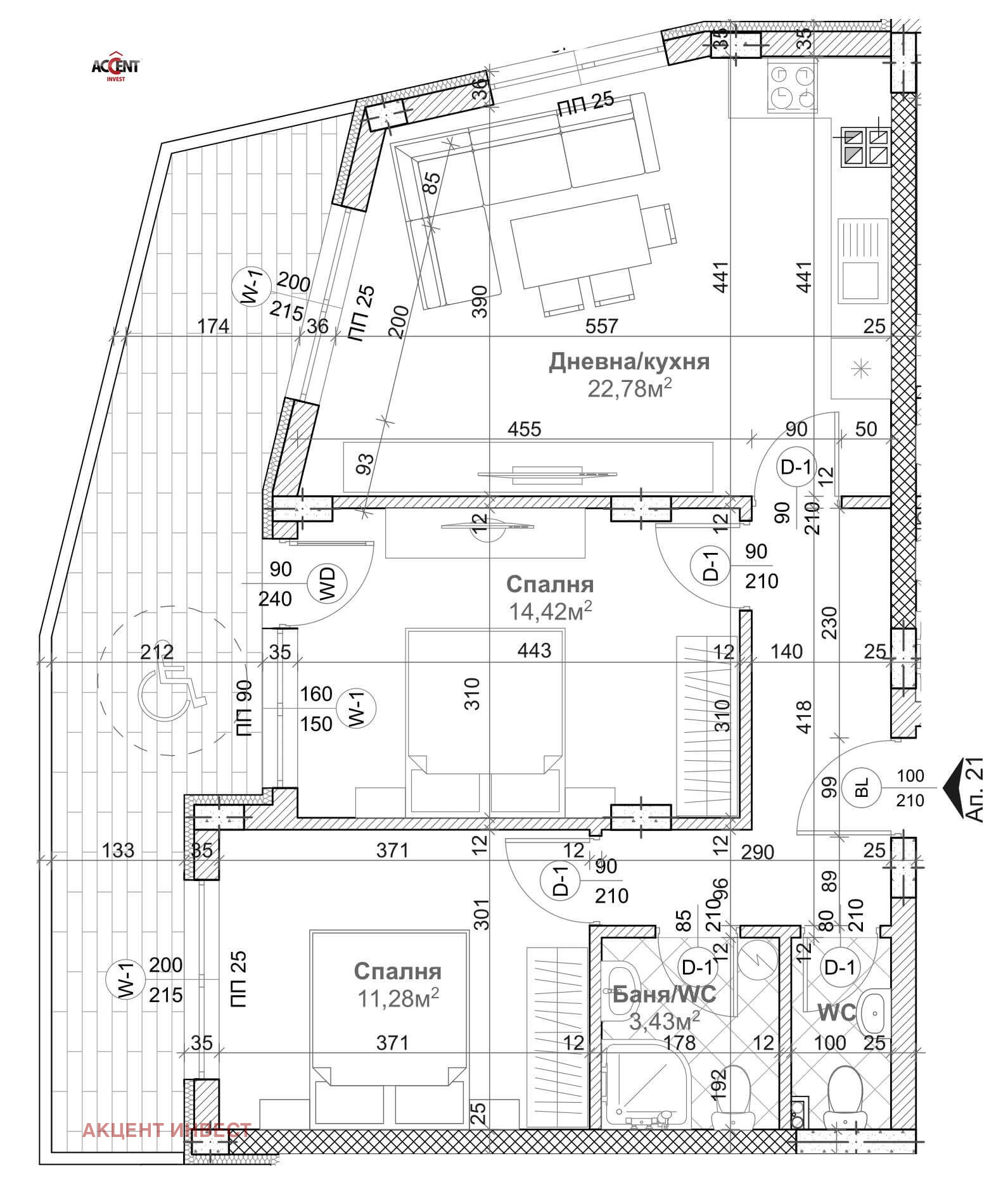 Продава 3-СТАЕН, гр. Варна, Левски 1, снимка 2 - Апартаменти - 47578415