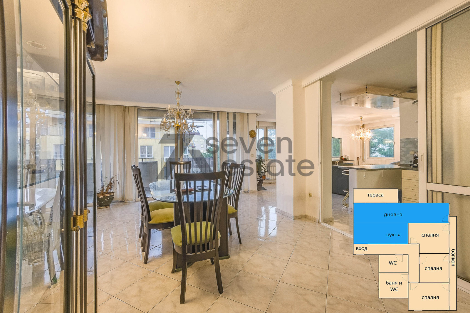 Продава 4-СТАЕН, гр. София, Зона Б-18, снимка 3 - Апартаменти - 55294253