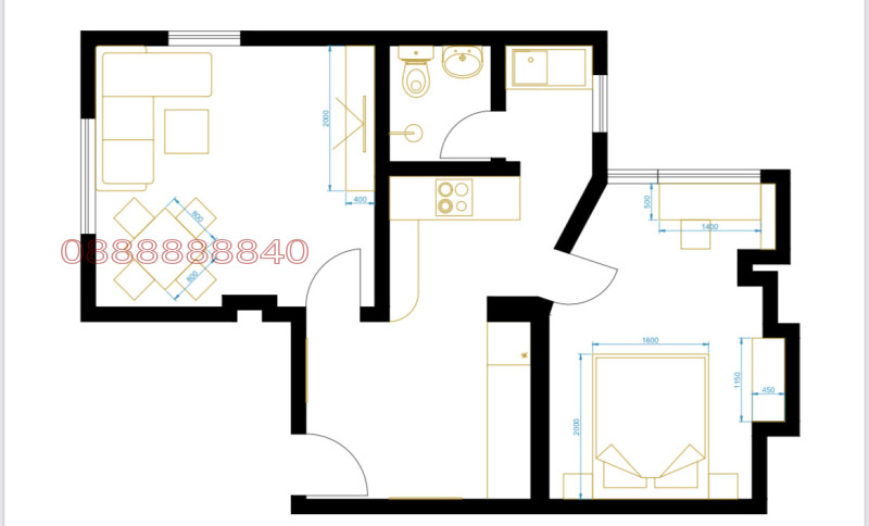 Продава 2-СТАЕН, гр. София, Център, снимка 14 - Апартаменти - 53123234