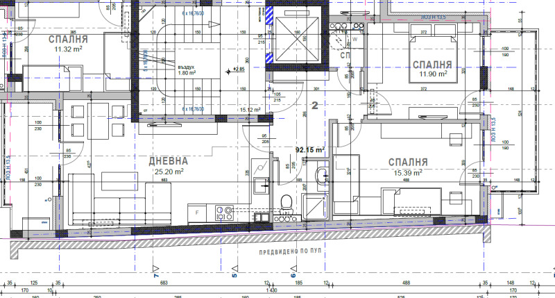 En venta  2 dormitorios Stara Zagora , Kazanski - iztok , 115 metros cuadrados | 28159008 - imagen [2]