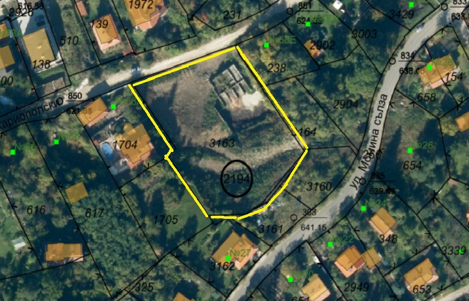 Продава ПАРЦЕЛ, гр. София, гр. Банкя, снимка 3 - Парцели - 53785674