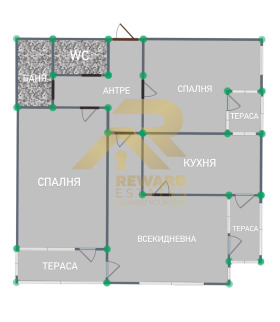 3-стаен град София, м-т Гърдова глава 16