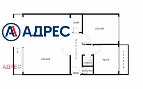 Продава 3-стаен град Варна Левски 1 - [1] 