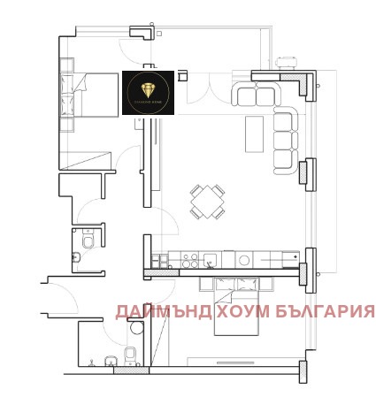 Продава 3-СТАЕН, гр. Пловдив, Младежки Хълм, снимка 2 - Aпартаменти - 47301021