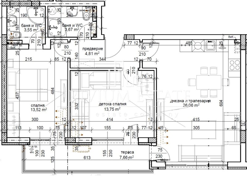 Продава 3-СТАЕН, гр. Пловдив, Тракия, снимка 11 - Апартаменти - 52834984