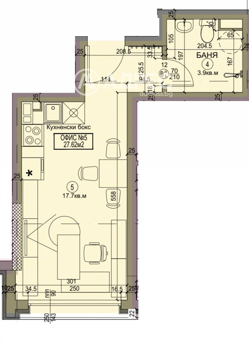 Продава ОФИС, гр. София, Бъкстон, снимка 1 - Офиси - 49267474